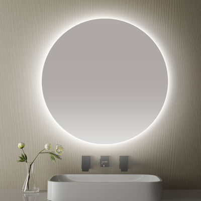 Customizable Functions Smart LED Bathroom Mirror Dual-Touch Control 3000K~6000K