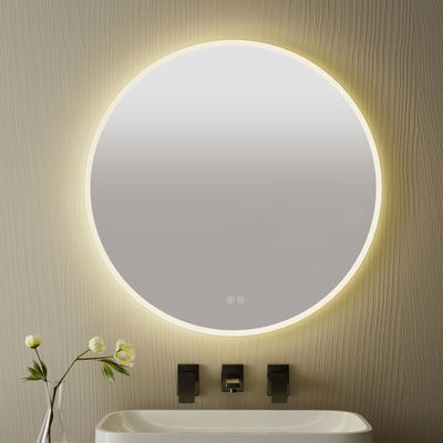 Modern Smart LED Bathroom Mirror With Temperature Sensor And Lighting Modern Bathroom Waterproof Storage Cabinet